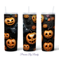 3D Halloween Pumpkins Tumbler