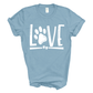 Dog Love Paw Print Tee