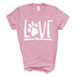 Dog Love Paw Print Tee