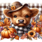 Highland Cow Fall Tumbler