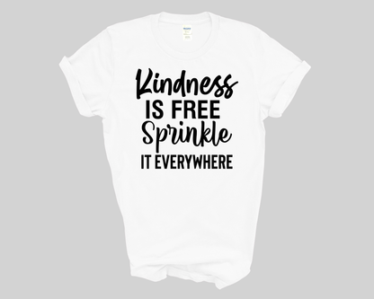 Kindness Is Free Short Sleeve Tee