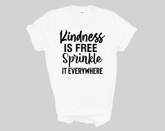 Kindness Is Free Short Sleeve Tee