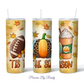 Tis The Season Football Pumpkin Coffee Tumbler