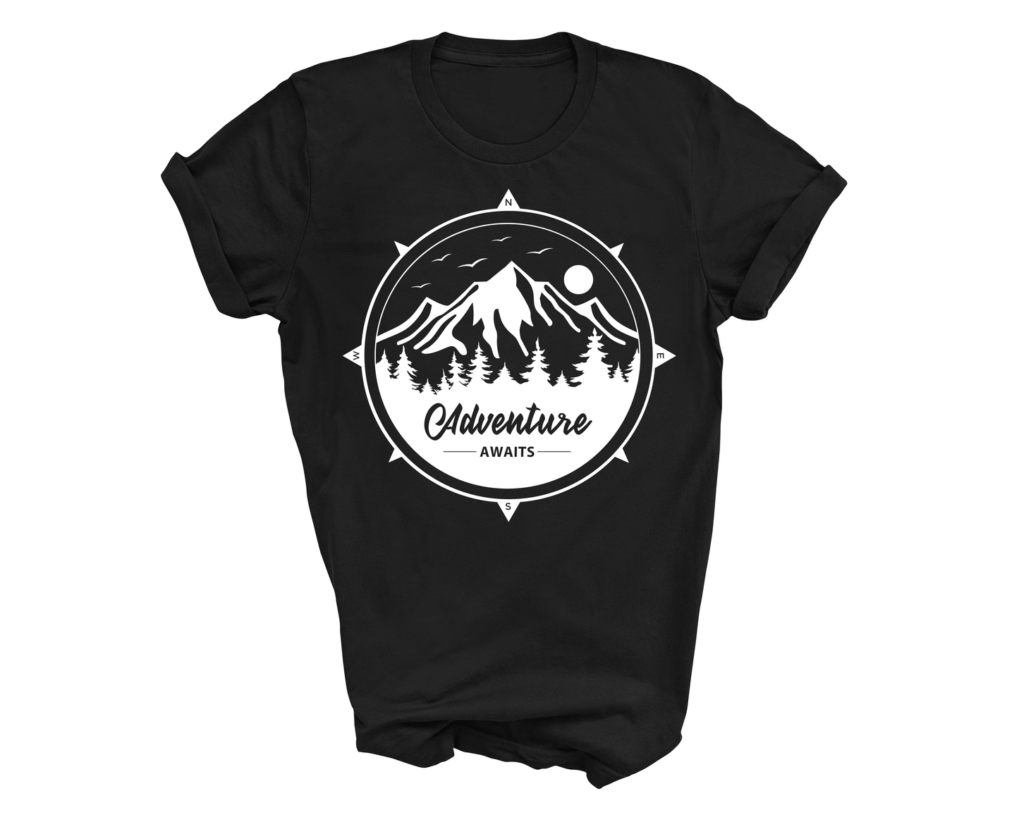 Adventure Awaits Short Sleeve Tee