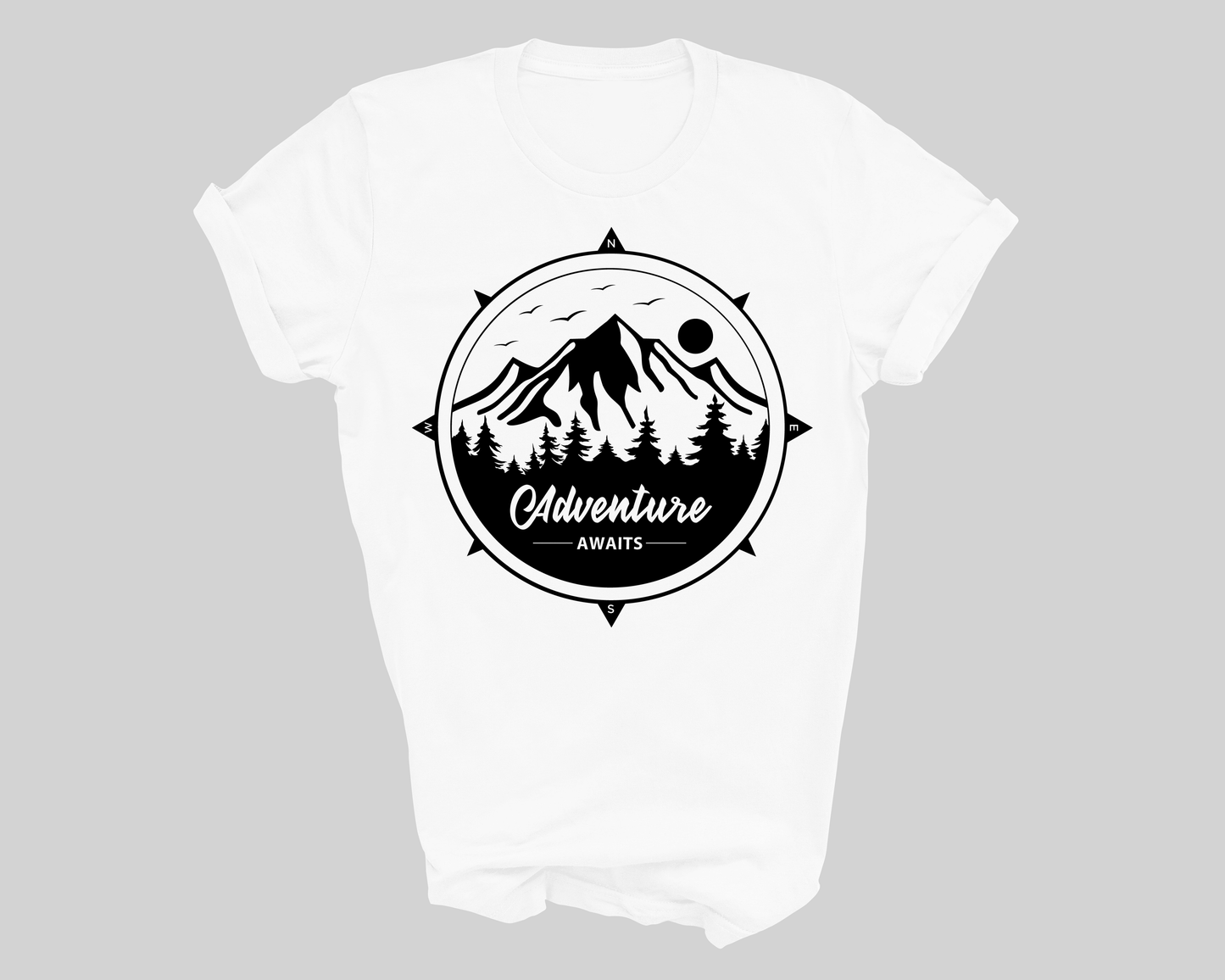 Adventure Awaits Short Sleeve Tee