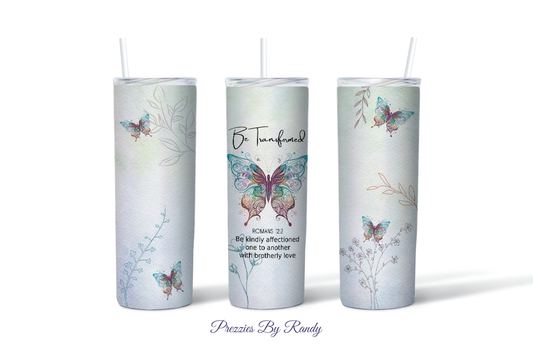 Be Transformed Butterfly Tumbler