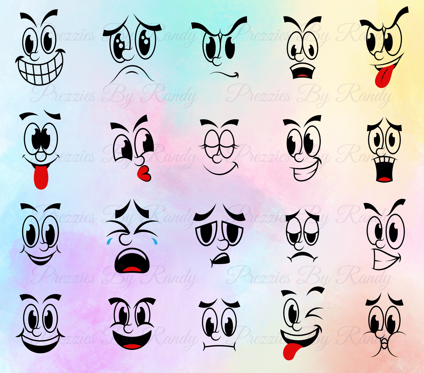 Cartoon Face Tumbler