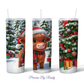 Christmas Baby Highland Cow Tumbler