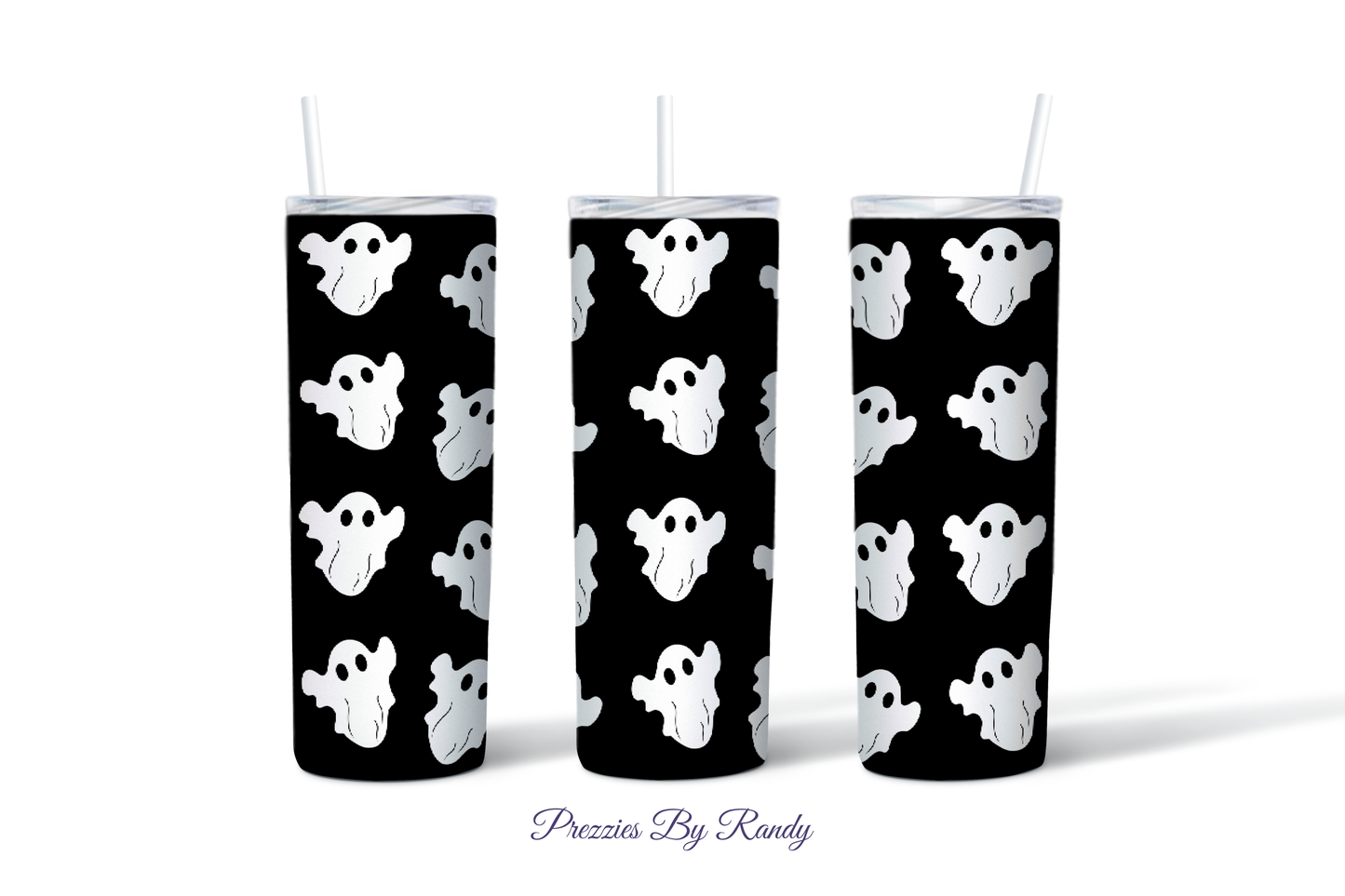 Spooky Cute Ghost Tumbler