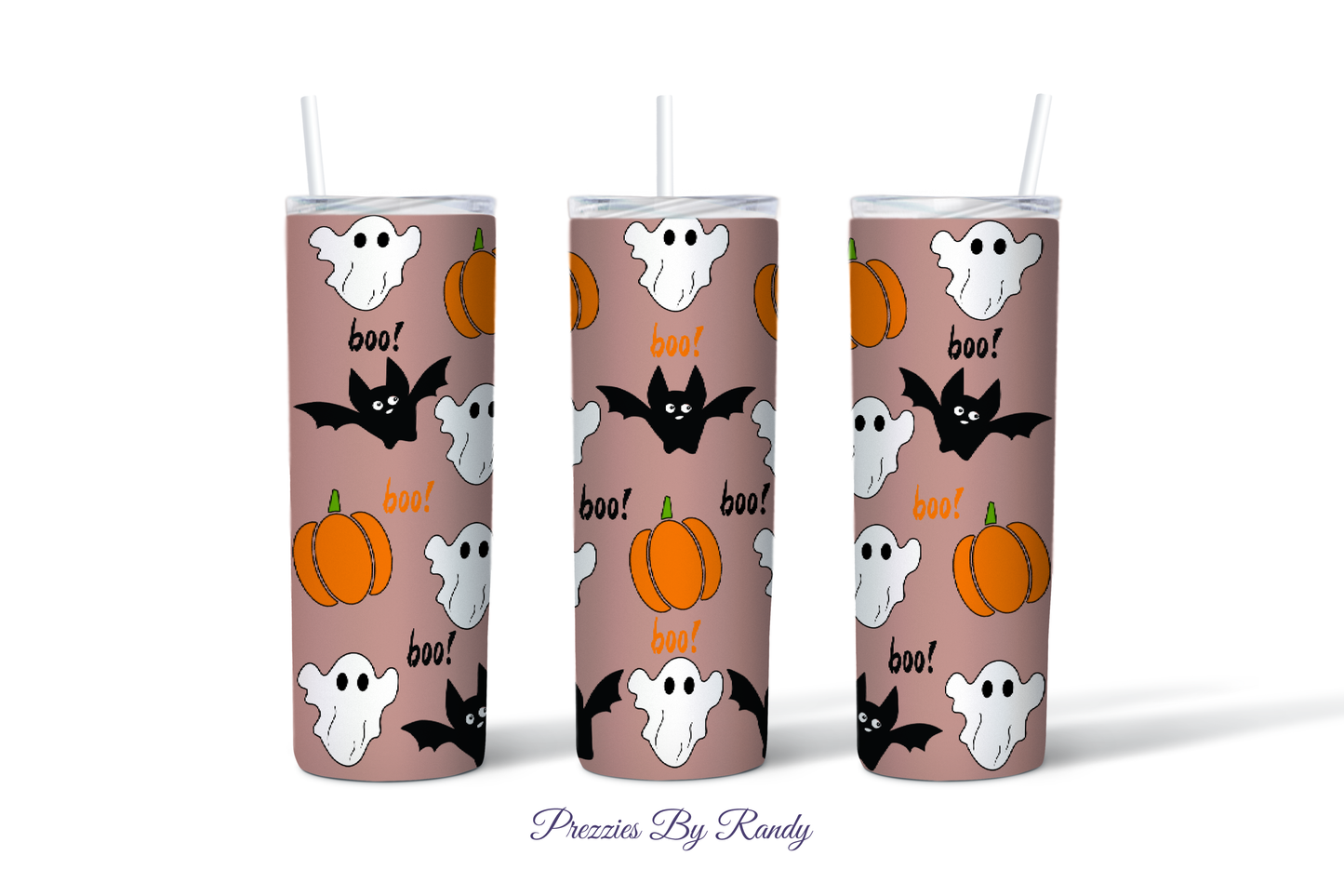 Spooky Ghosts And Bats Tumbler