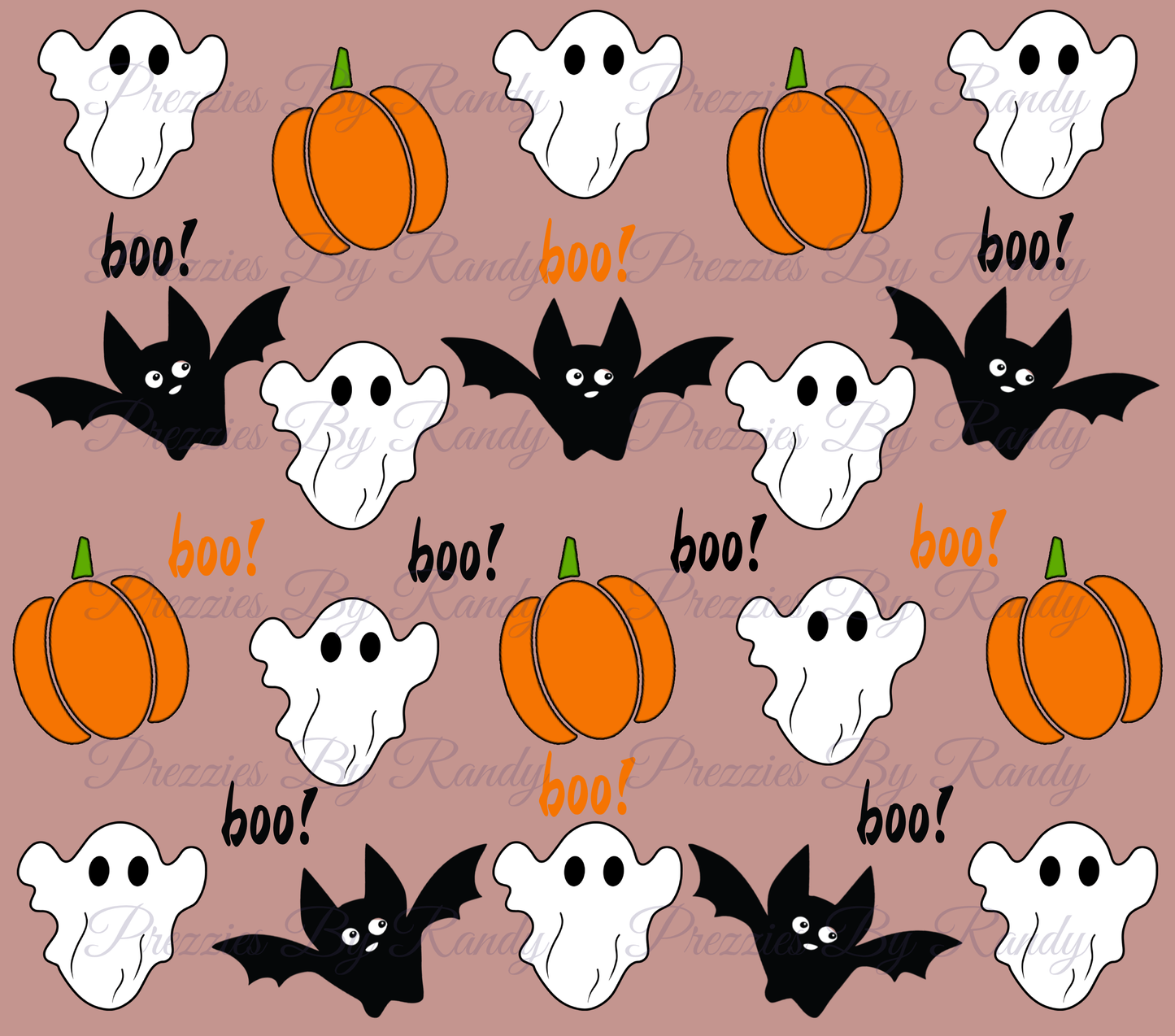 Spooky Ghosts And Bats Tumbler