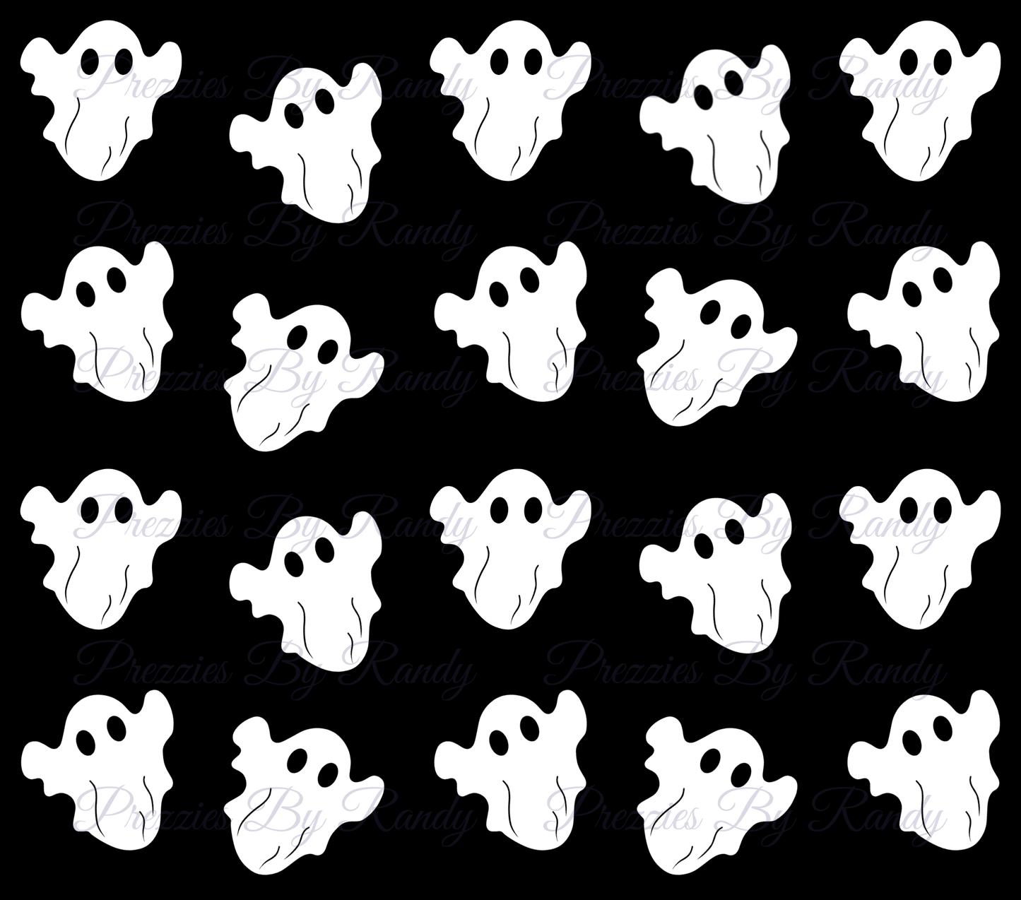 Spooky Cute Ghost Tumbler