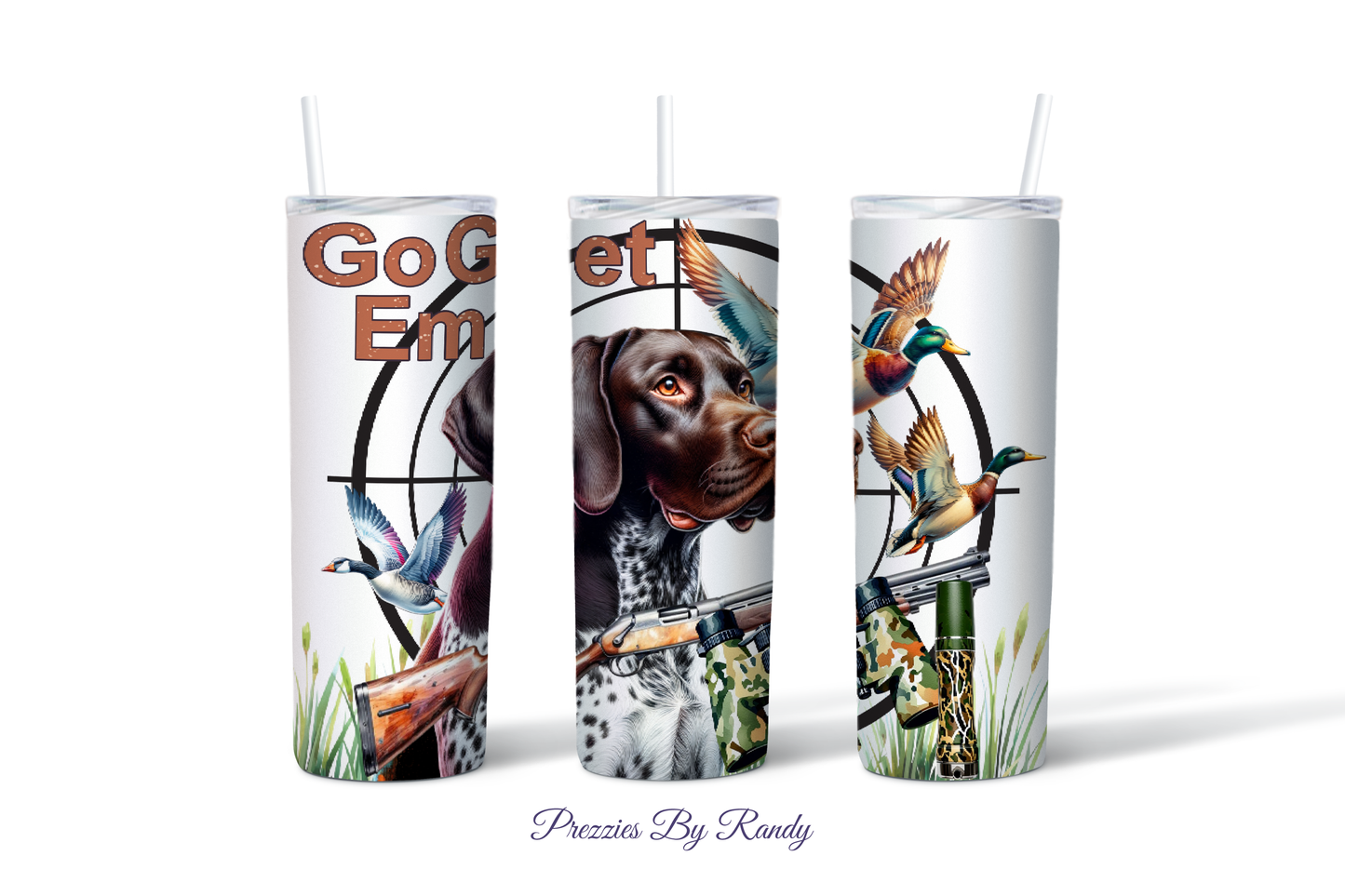 Go Get Em Duck Hunting Tumbler