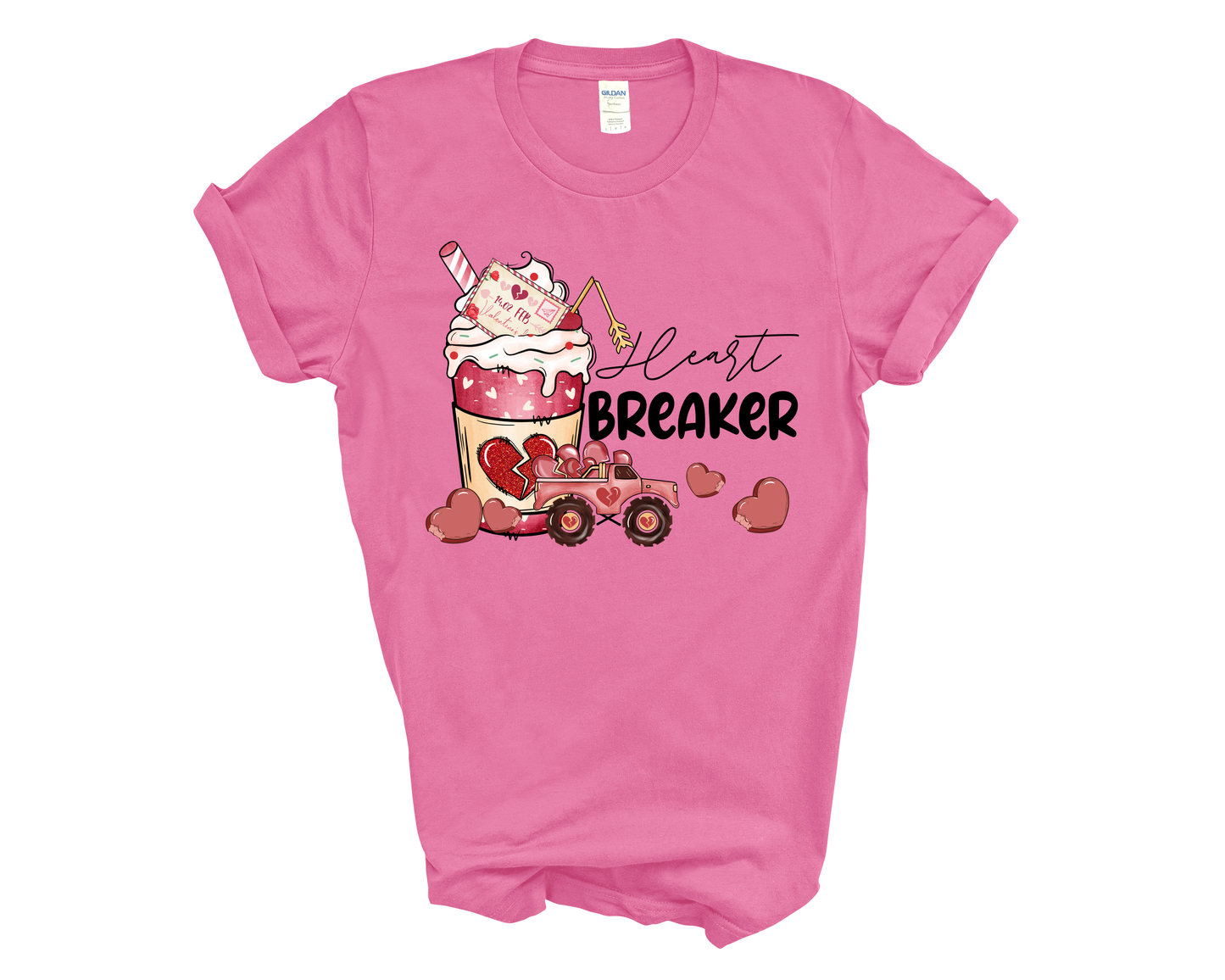 Heart Breaker Valentines Short Sleeve Tee