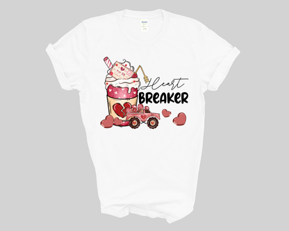 Heart Breaker Valentines Short Sleeve Tee