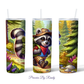 Hiking Racoon Tumbler