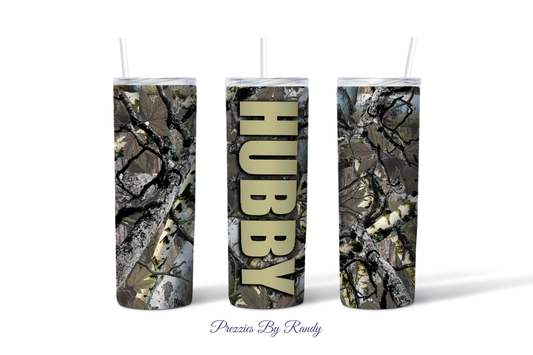 Hubby Camo Tumbler