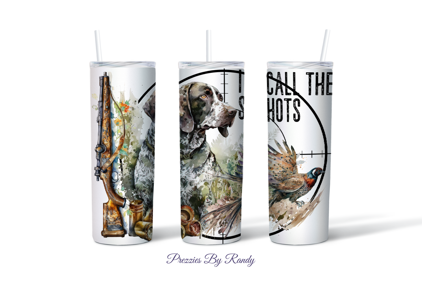 I Call The Shots Bird Hunter Tumbler