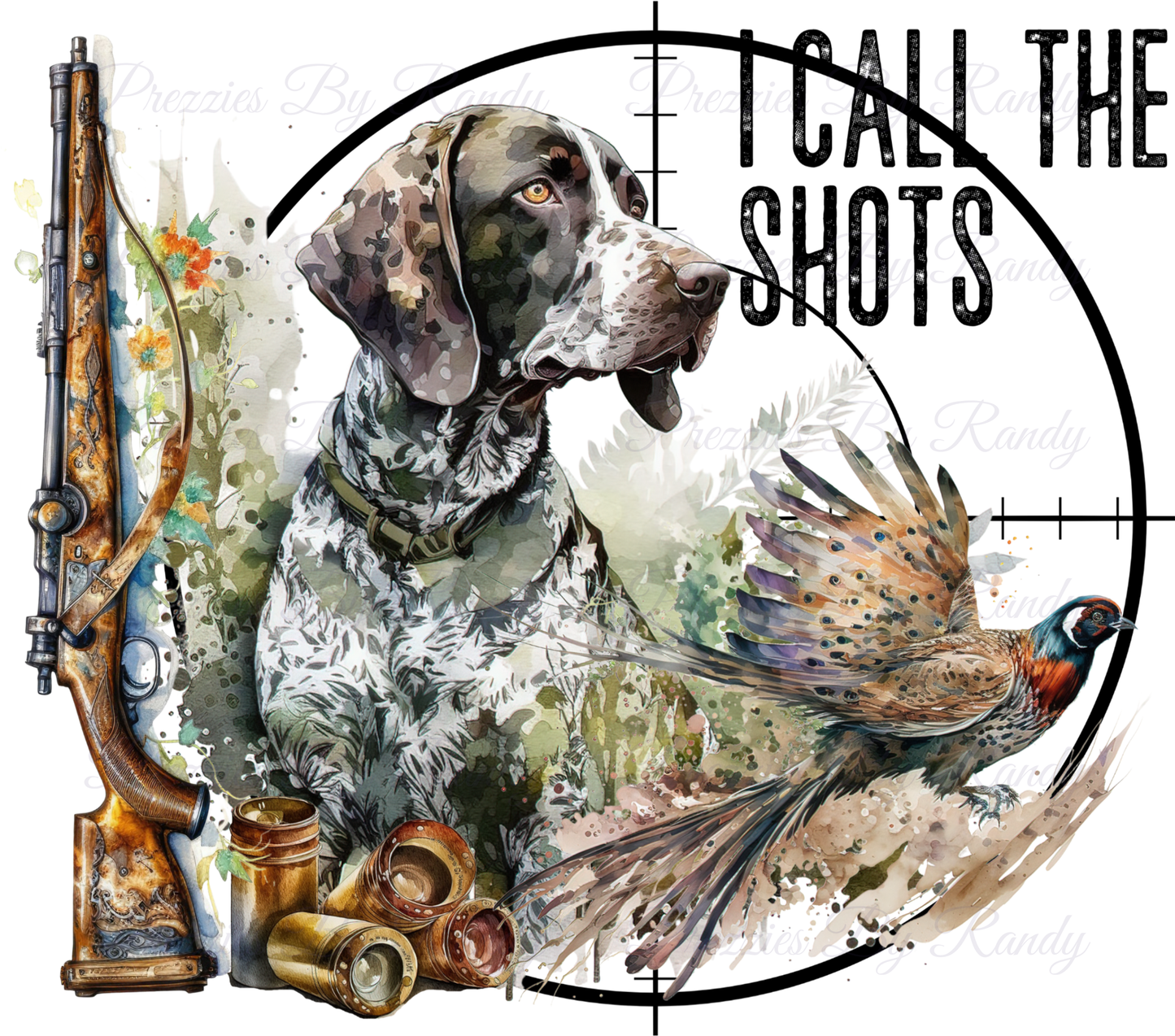 I Call The Shots Bird Hunter Tumbler