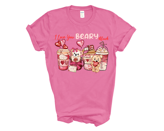 I Love You Beary Much Short Sleeve Tee