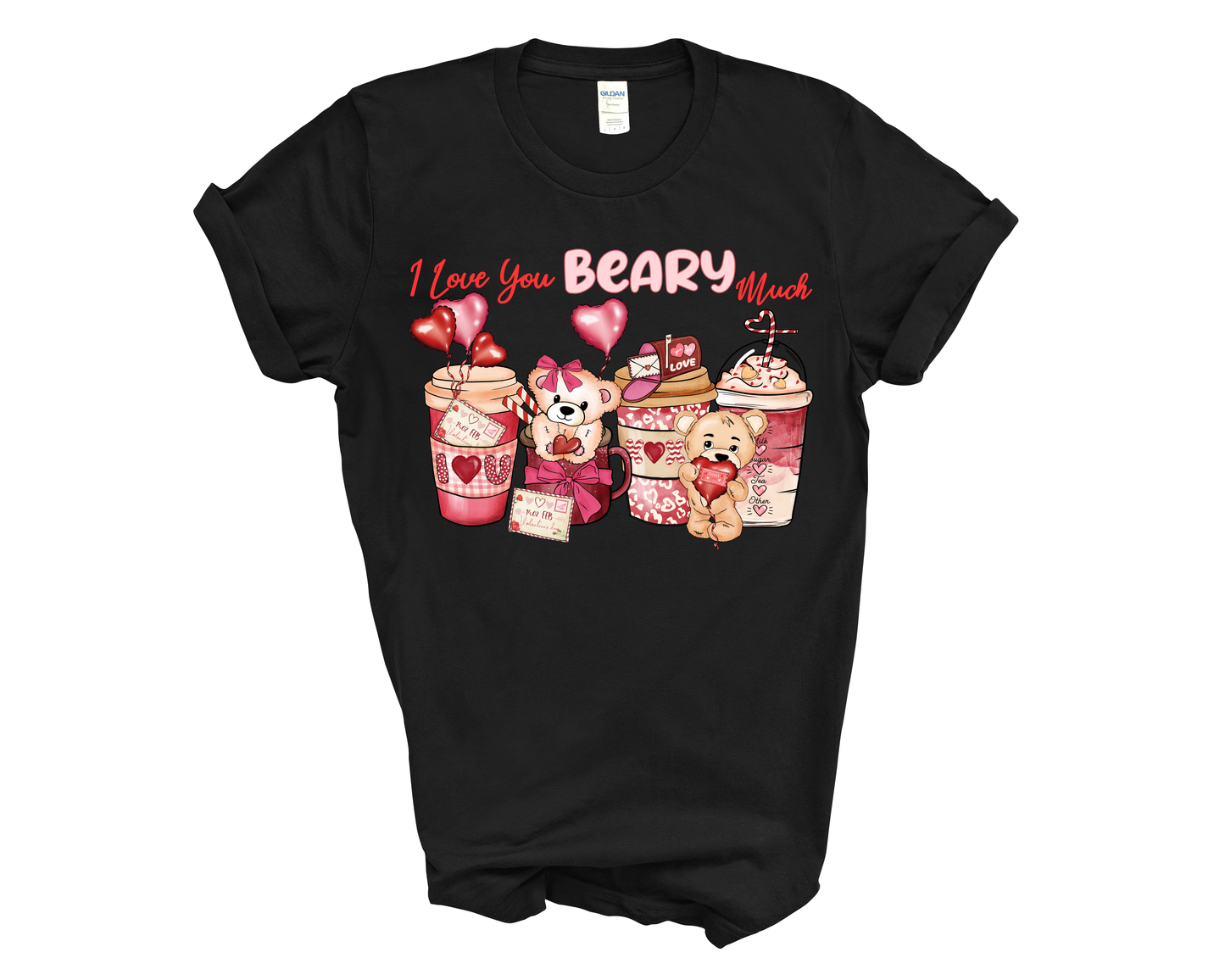 I Love You Beary Much Short Sleeve Tee