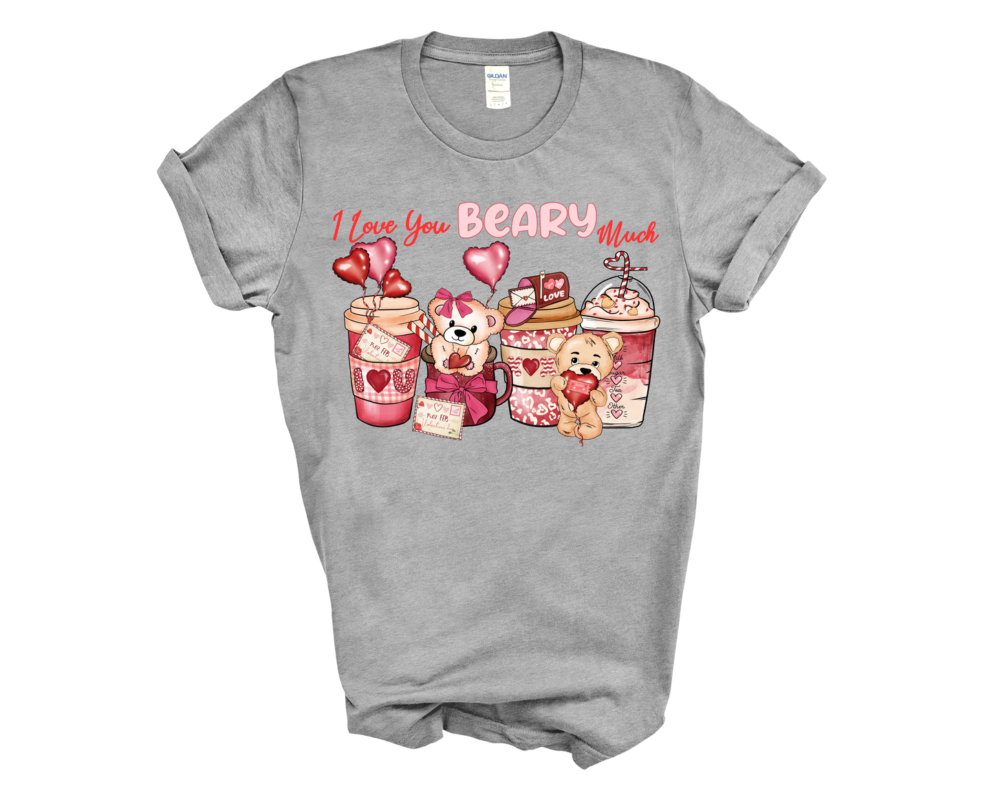 I Love You Beary Much Short Sleeve Tee