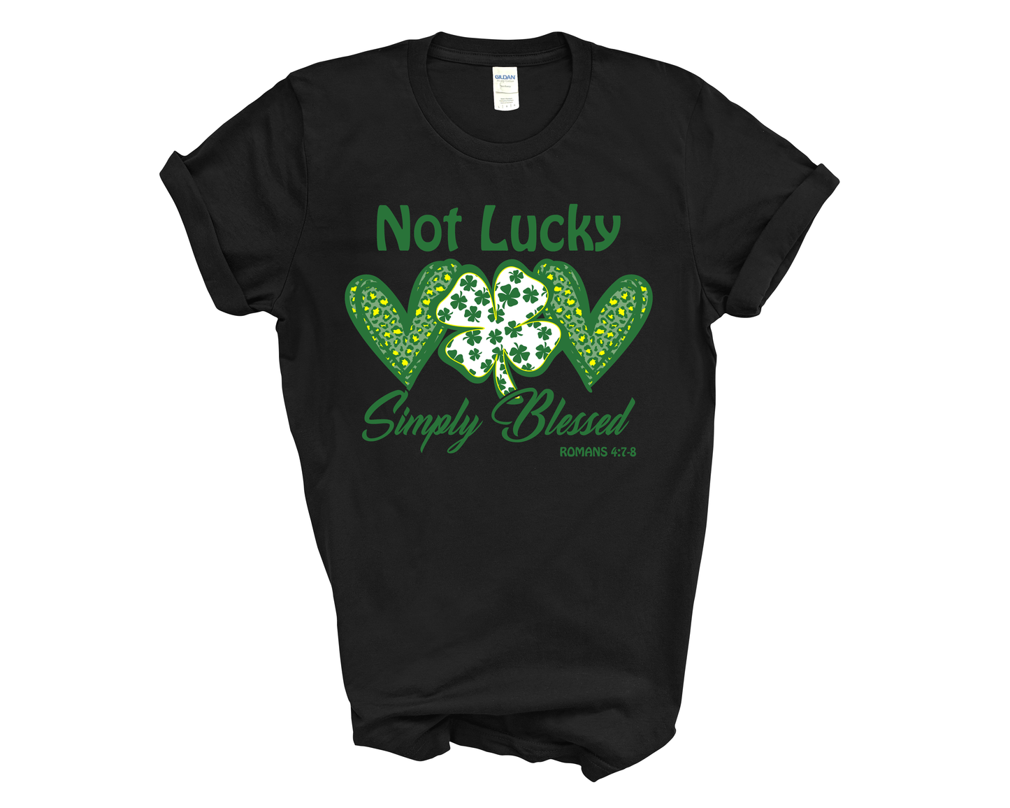 Not Lucky Simply Blessed Tee