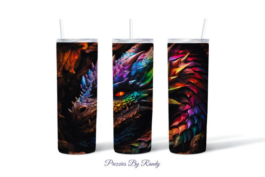 Rainbow Dragon Tumbler