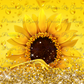 Glitter Sunflower Tumbler