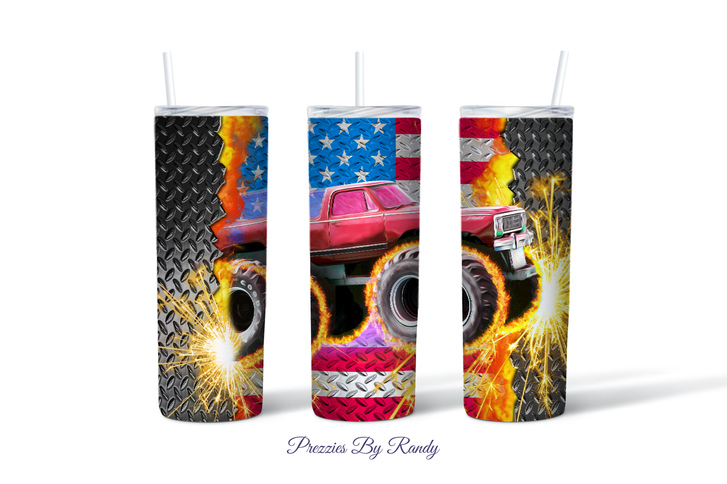 American Monster Truck Tumbler #1