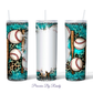 Baseball Leopard Customizable Tumbler