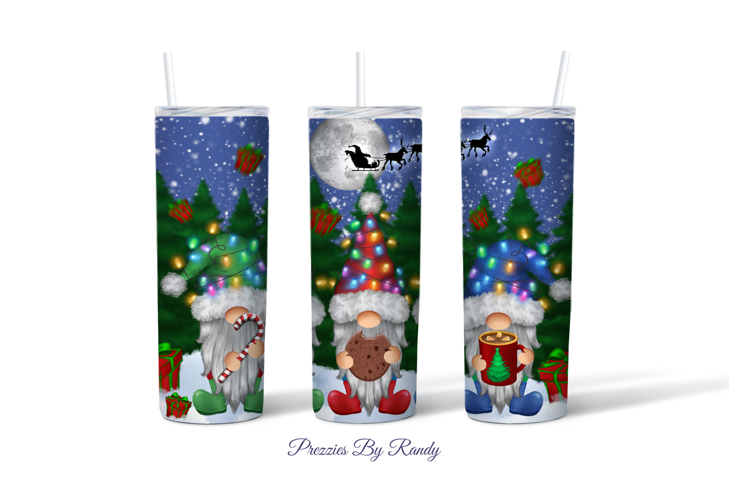 Christmas Gift Gnomes Tumbler