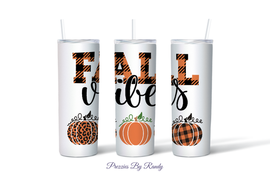 Fall Vibes - Pumpkins Tumbler