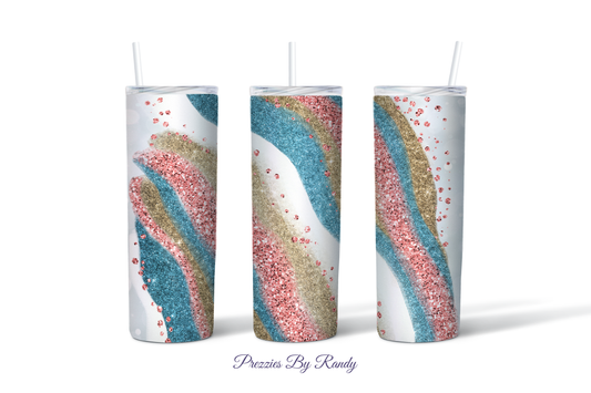 Glitter Flow Tumbler