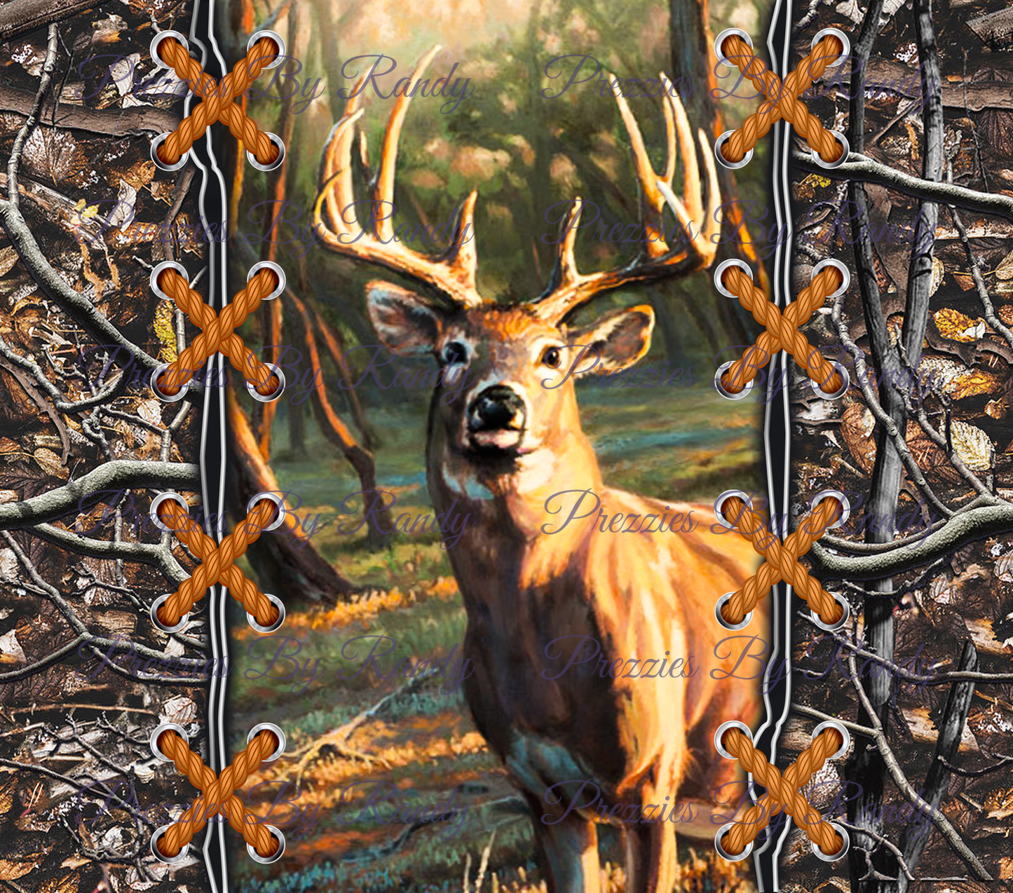 Hunting Camo Deer Tumbler