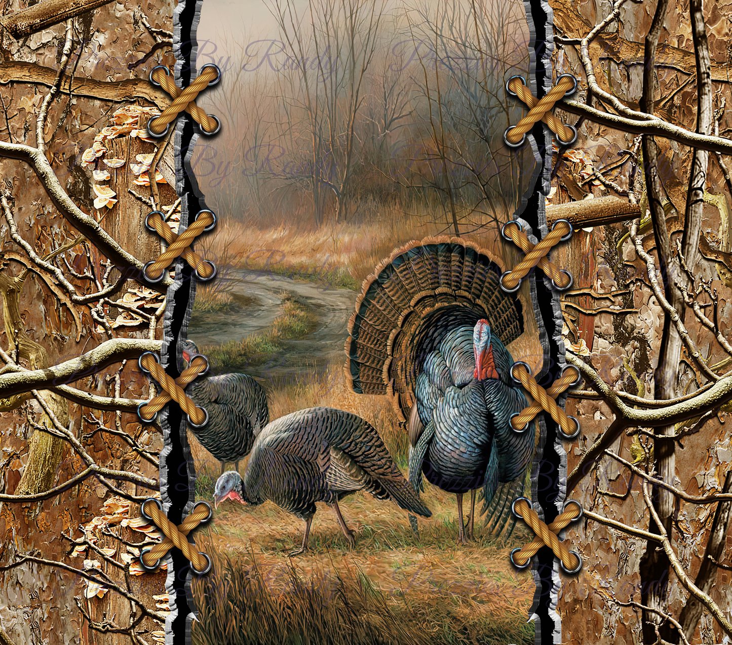 Hunting Camo Turkey Tumbler