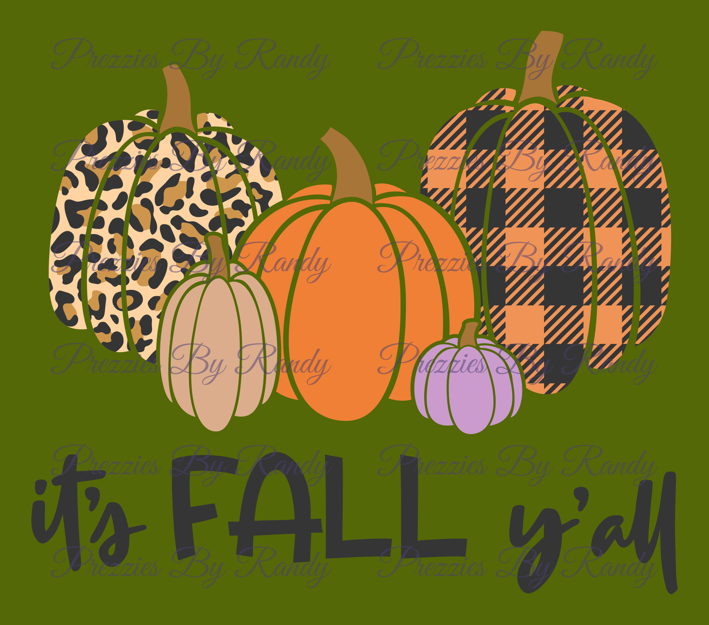 Its Fall Yall Pumpkins Tumbler