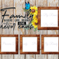 Family Wood Grain Photo Frame Tumbler