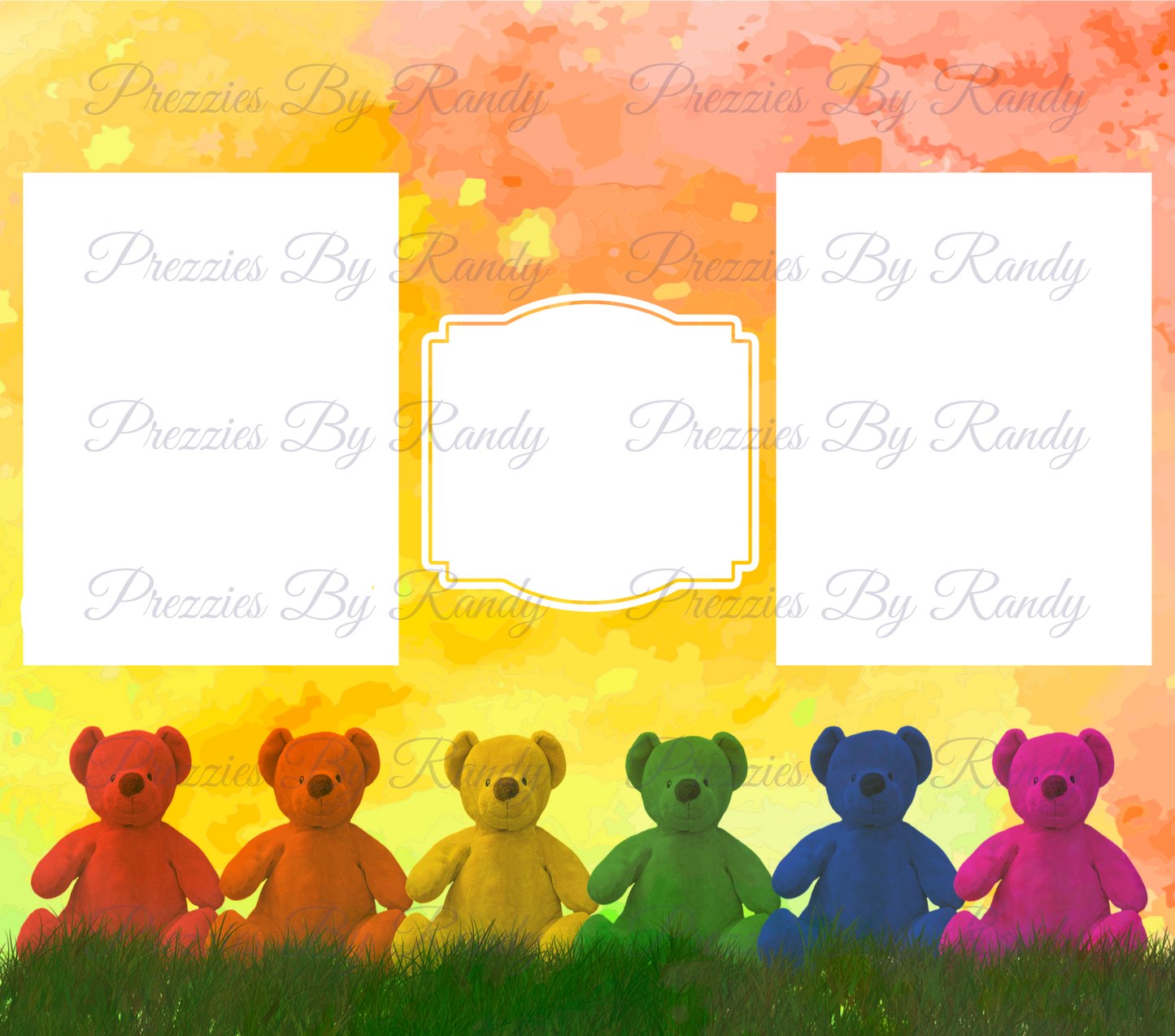 Baby Bears Photo frame Tumbler