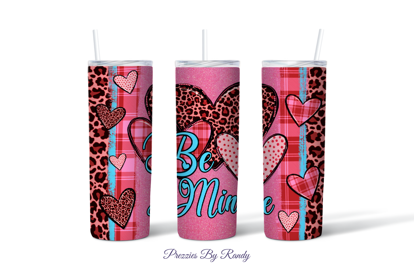 Be Mine Hearts Valentine Tumbler