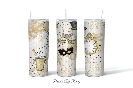 Champagne New Year Tumbler