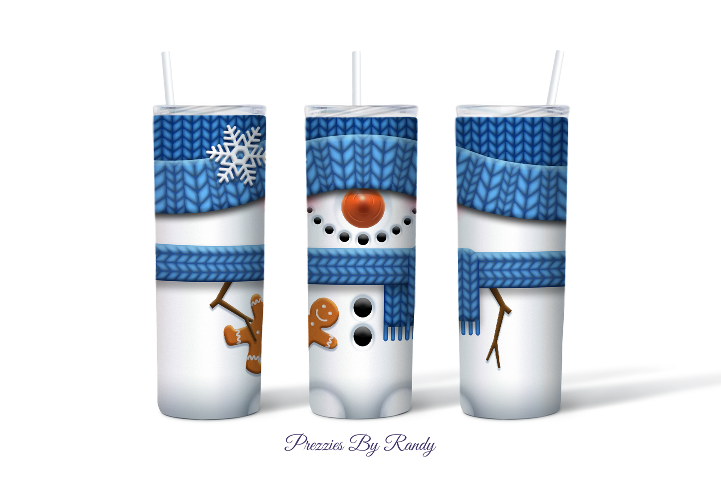 Christmas Snowman Tumbler