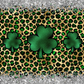 Clover Leopard Glitter Tumbler