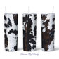 Cow Hide Tumbler
