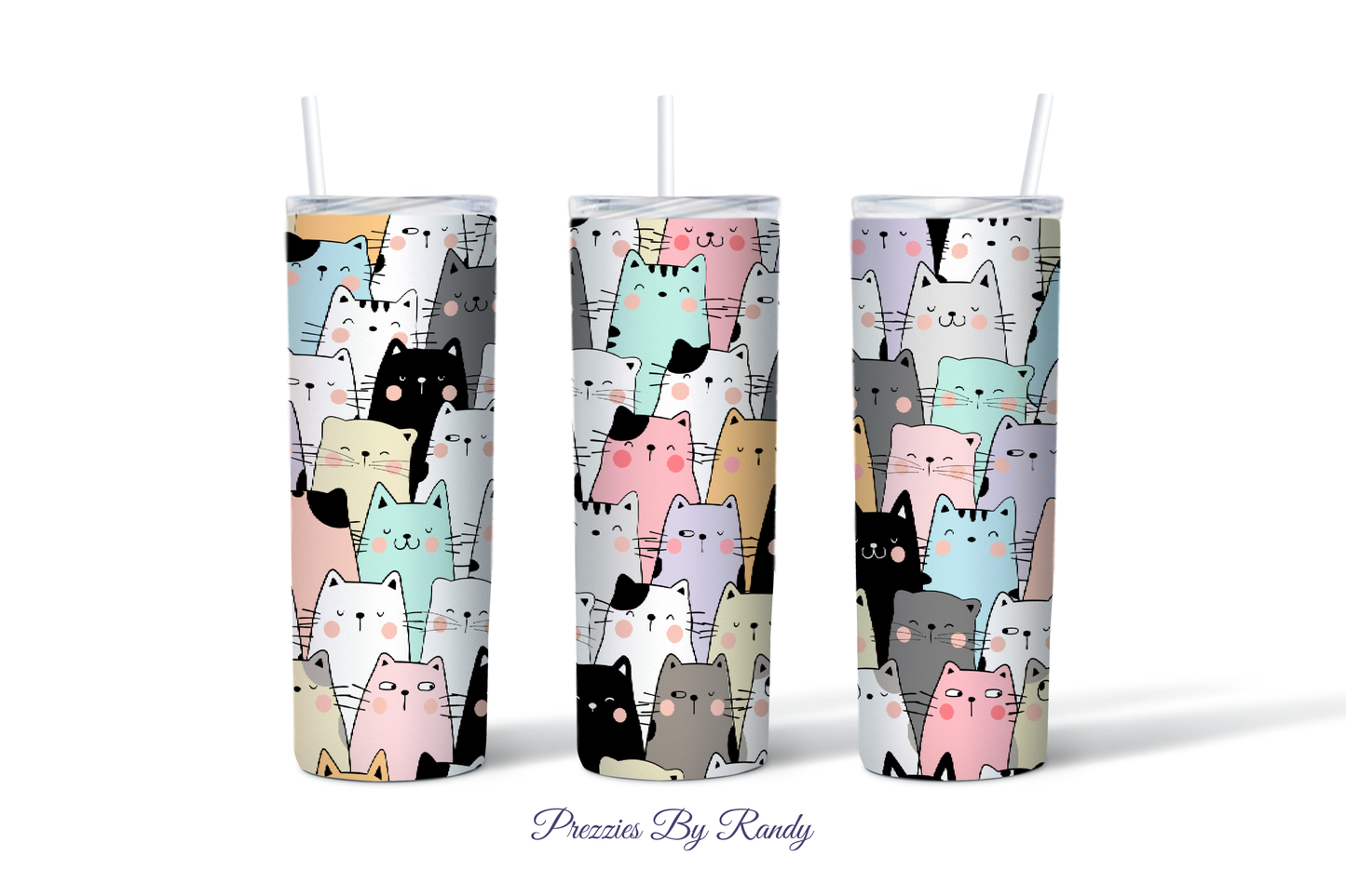 Cute Cat Tumbler