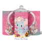 Cute Elephants Sippy Cup Tumbler