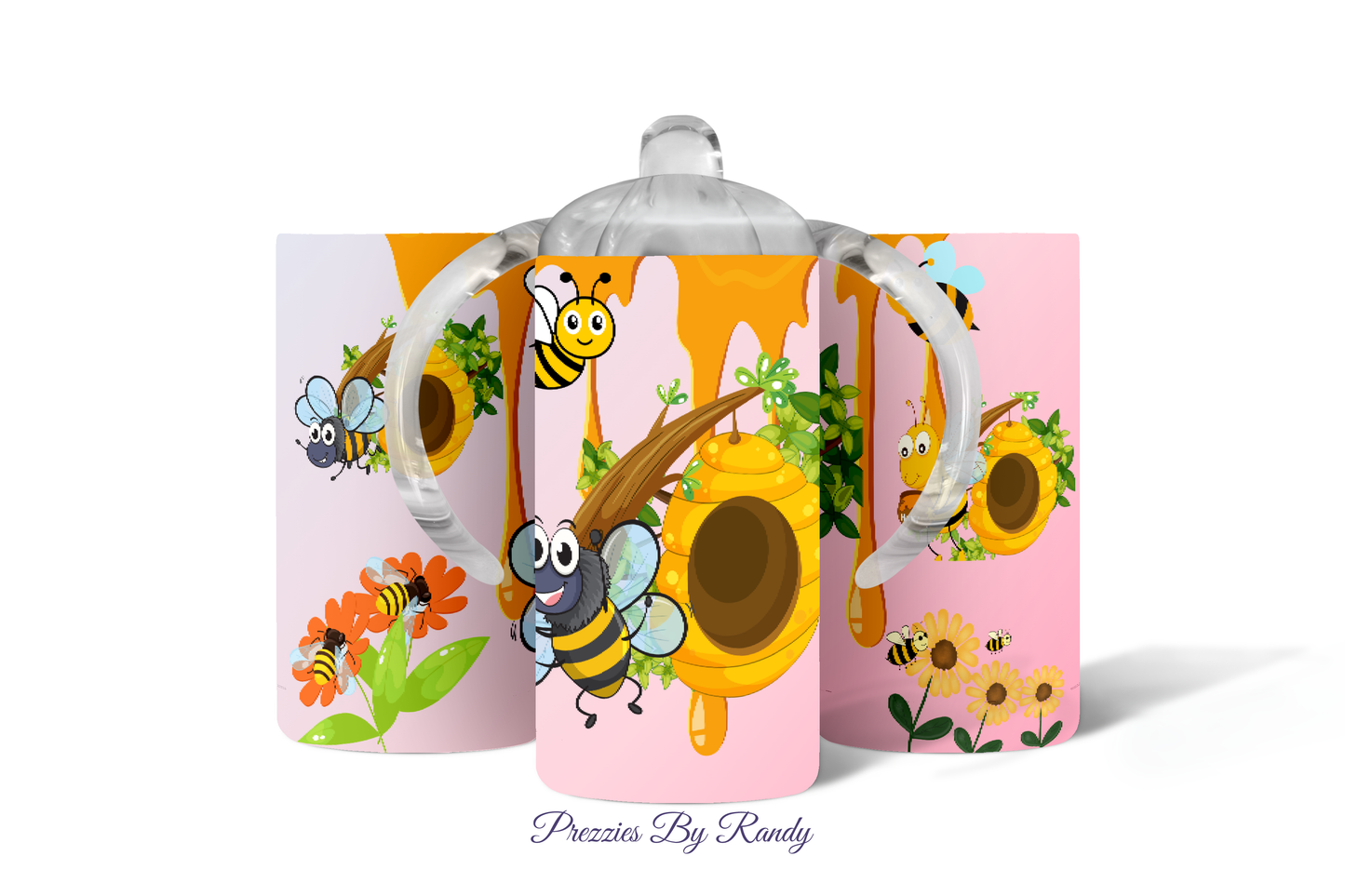 Hard Working Little Bee Sippy Cup Tumbler