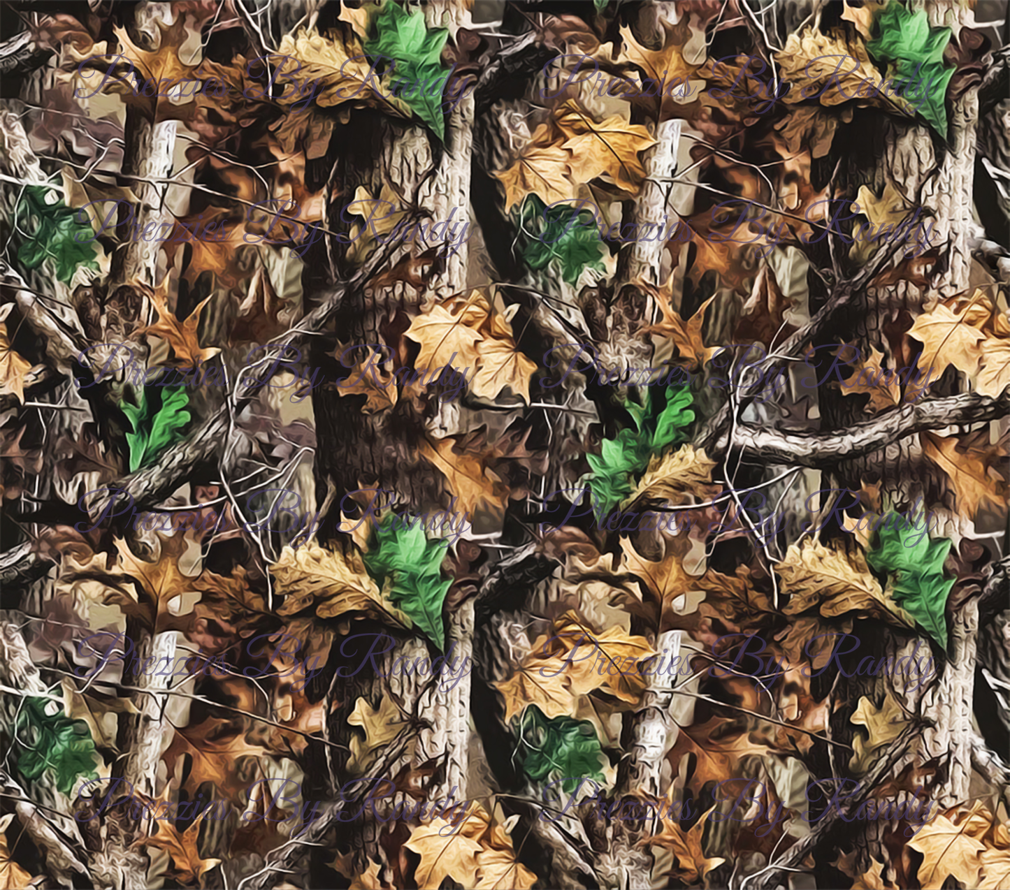 Hunting Camo Leaves 2 Tumbler