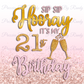 Sip Sip Hooray 21st Birthday Tumbler
