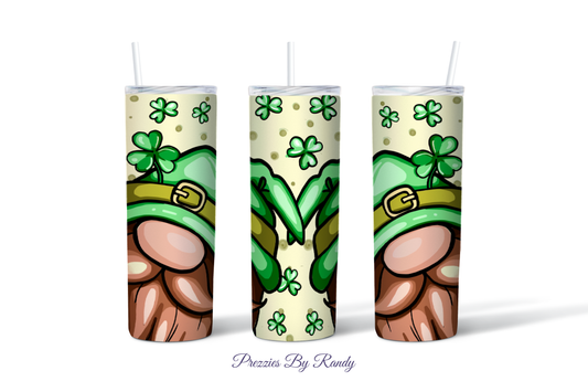 St. Patrick's Day Gnomes Tumbler